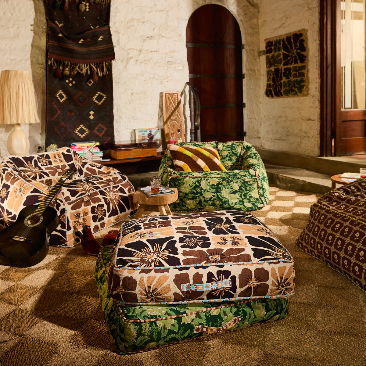 Jolene Jacquard Floor Cushion