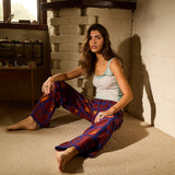 Florina Wide Leg Pant - Rosewood 6