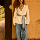 Aneta Knit Kimono - Moonlight XS