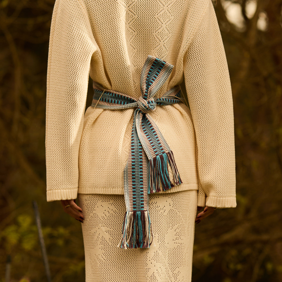 Aneta Knit Kimono - Moonlight XS