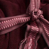 Aneta Knit Kimono - Rosewood XS