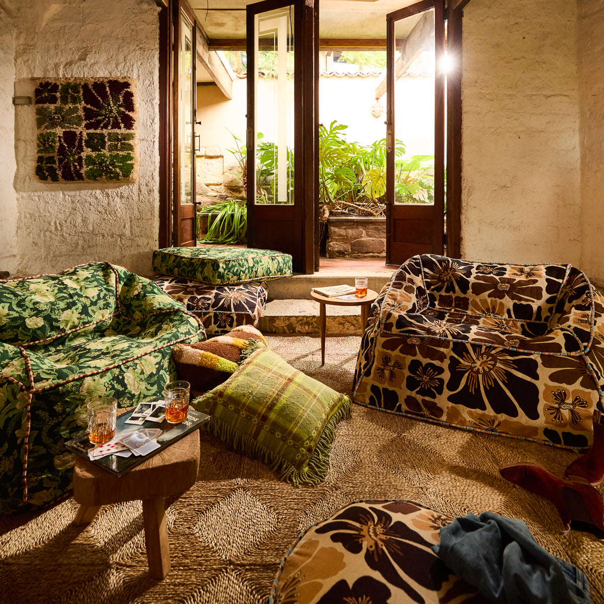 Sierra Jacquard Lounger Cover
