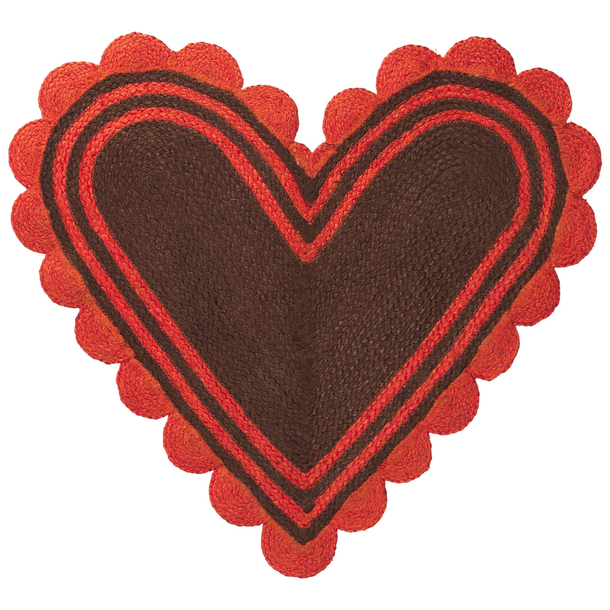 Mavis Jute Mat - Umber
