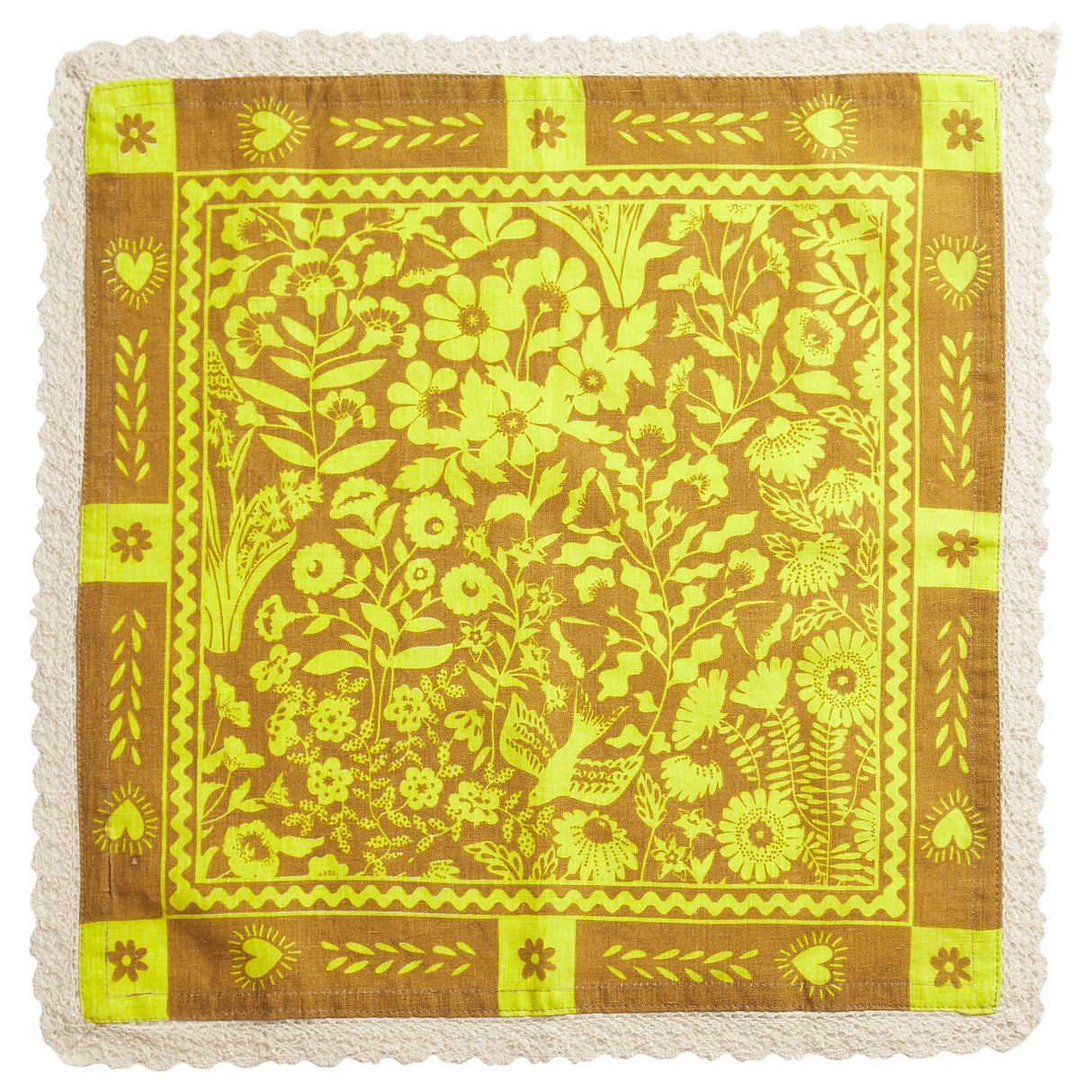 Indiana Linen Napkin Set - Citrine