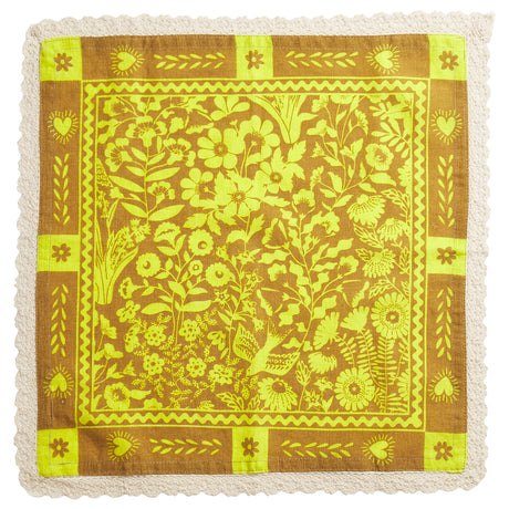 Indiana Linen Napkin Set - Citrine