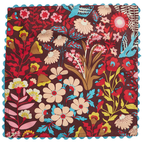 Josephine Cotton Napkin Set - Blue Bell