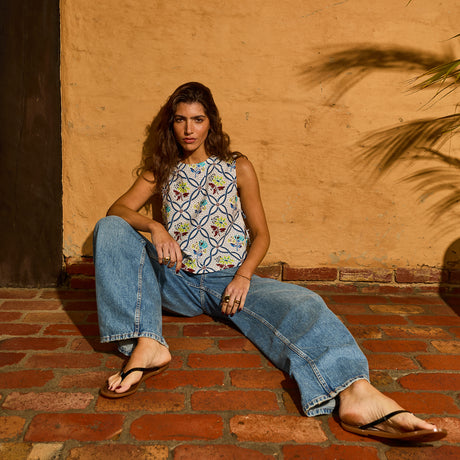 Norali Shell Top - Ecru 6