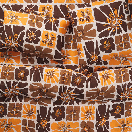 Jolene Linen Euro Pillowcase Set - Ecru