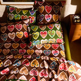 Loretta Cotton Euro Pillowcase Set - Umber