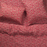 Magnolia Cotton Euro Pillowcase Set - Poppy