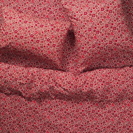 Magnolia Cotton Euro Pillowcase Set - Poppy