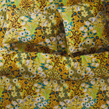 Sloane Cotton Euro Pillowcase Set - Ochre