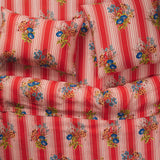 Dempsey Linen Euro Pillowcase Set - Poppy