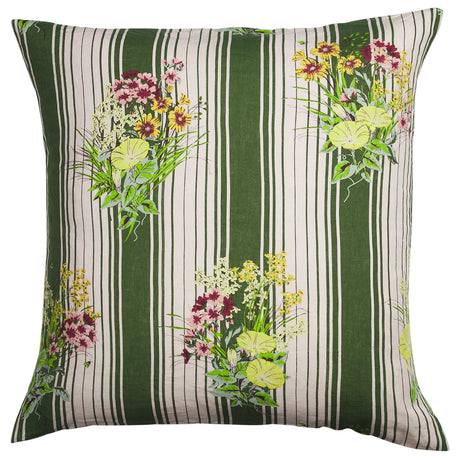 Dempsey Linen Euro Pillowcase Set - Hunter Green