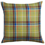 Frances Linen Euro Pillowcase Set - Moss