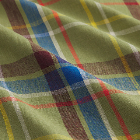 Frances Linen Euro Pillowcase Set - Moss