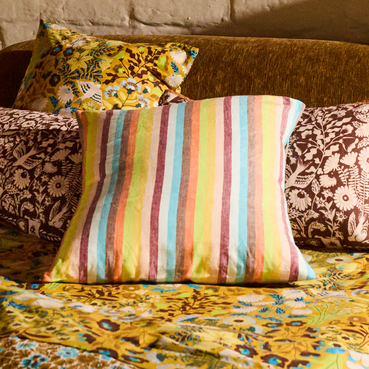 Tilda Linen Euro Pillowcase Set