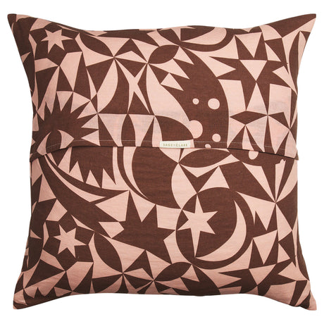 Nora Linen Euro Pillowcase Set - Carnelian