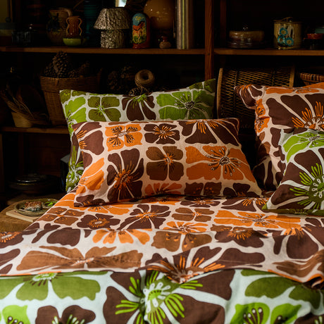 Jolene Linen Pillowcase Set - Ecru Standard