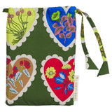 Loretta Cotton Pillowcase Set - Hunter Green Standard