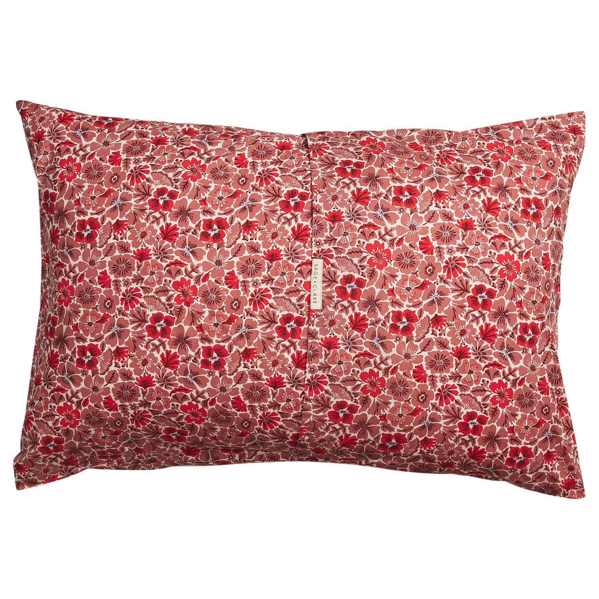 Magnolia Cotton Pillowcase Set - Poppy Standard