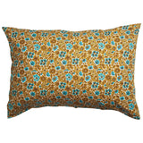 Magnolia Cotton Pillowcase Set - Turquoise Standard
