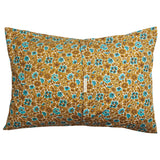 Magnolia Cotton Pillowcase Set - Turquoise Standard