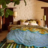 Sloane Cotton Pillowcase Set - Ochre Standard