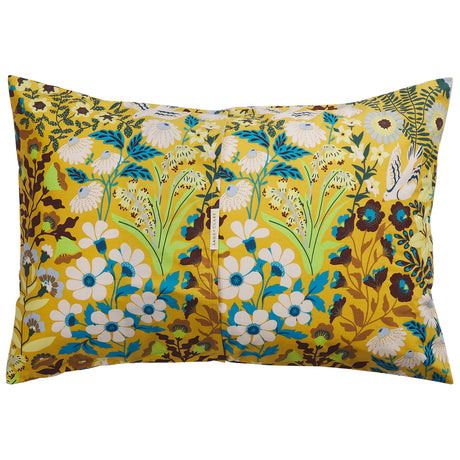 Sloane Cotton Pillowcase Set - Ochre Standard