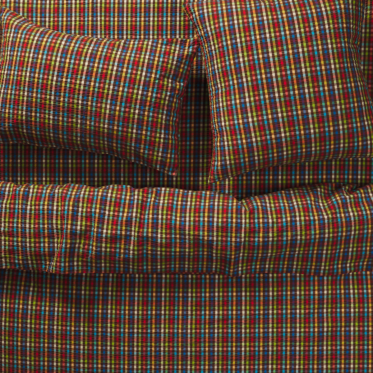 June Cotton Seersucker Pillowcase Set Standard