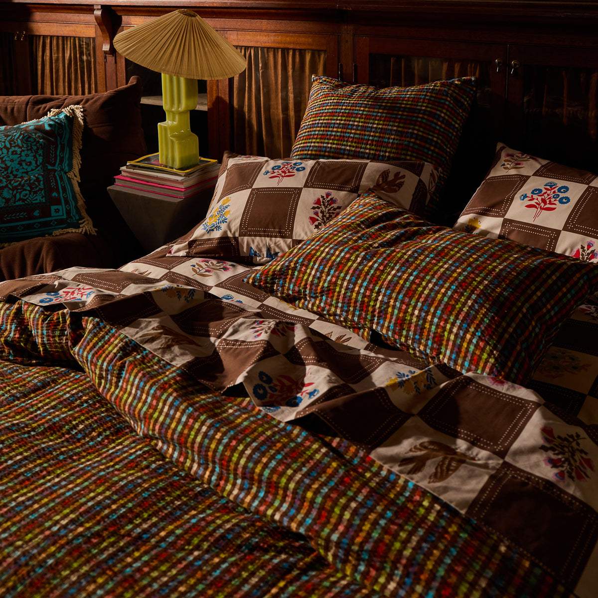 June Cotton Seersucker Pillowcase Set Standard