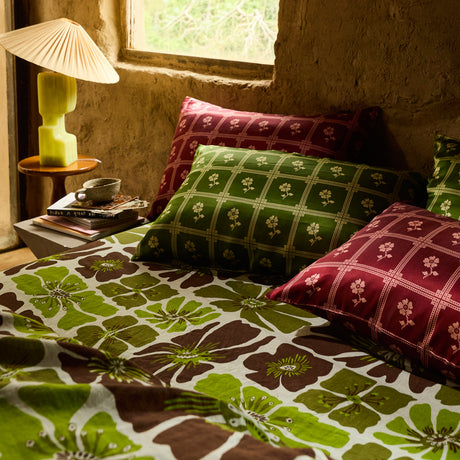 Bonny Silk Pillowcase - Hunter Green Standard