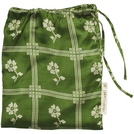Bonny Silk Pillowcase - Hunter Green Standard