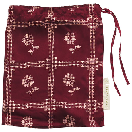 Bonny Silk Pillowcase - Burnt Cherry Standard