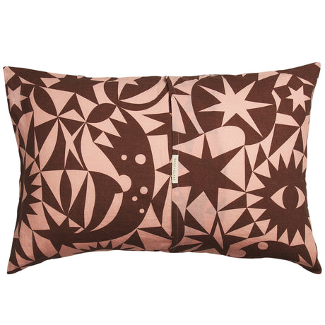 Nora Linen Pillowcase Set - Carnelian Standard