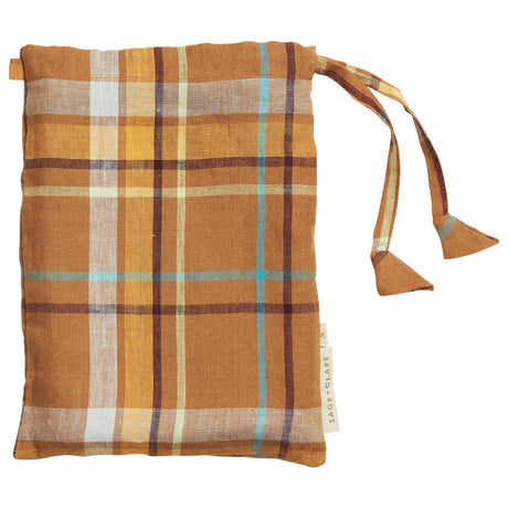 Frances Linen Pillowcase Set - Sable Standard
