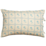 Bonny Cotton Pillowcase Set - Turquoise Standard