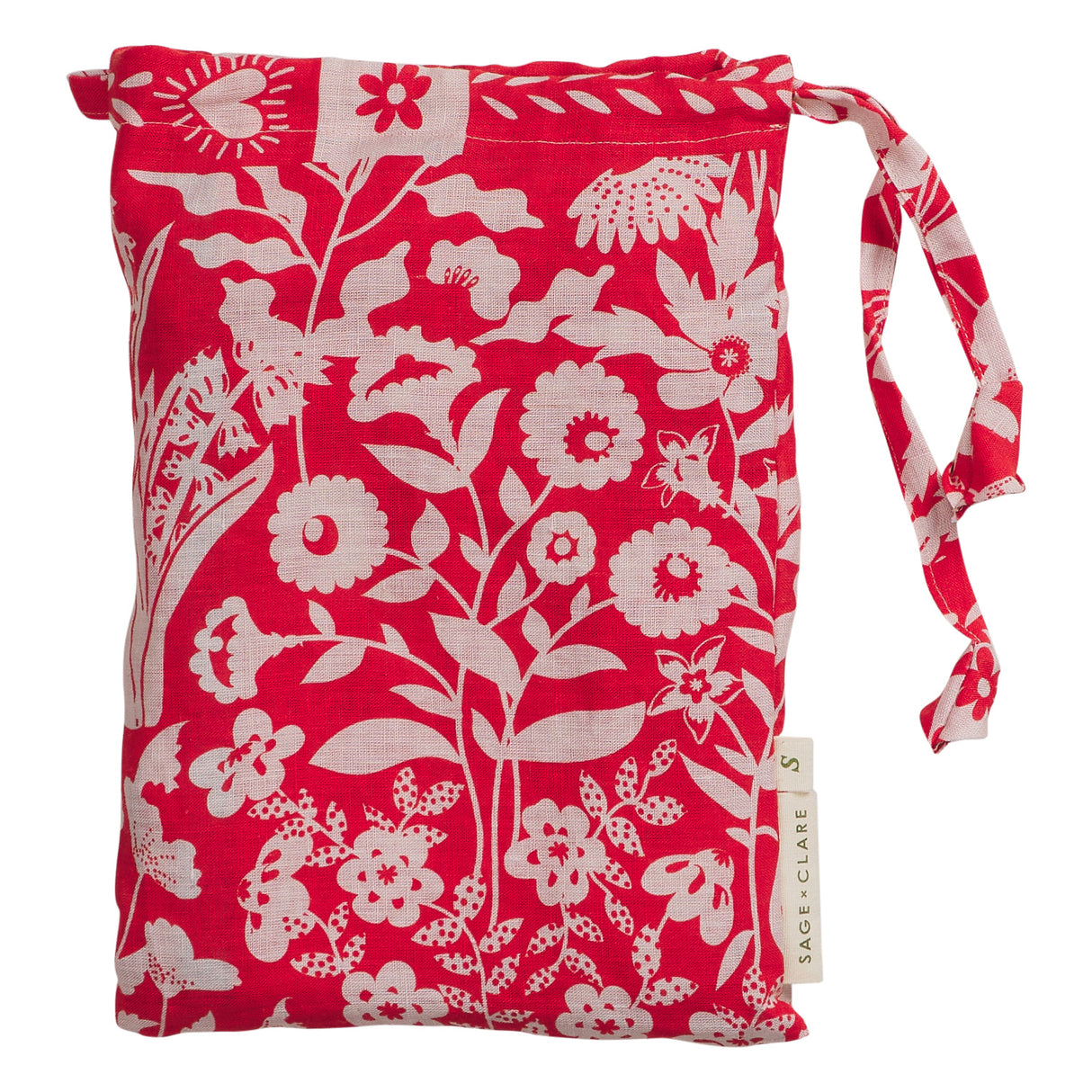 Indiana Linen Pillowcase Set - Poppy Standard