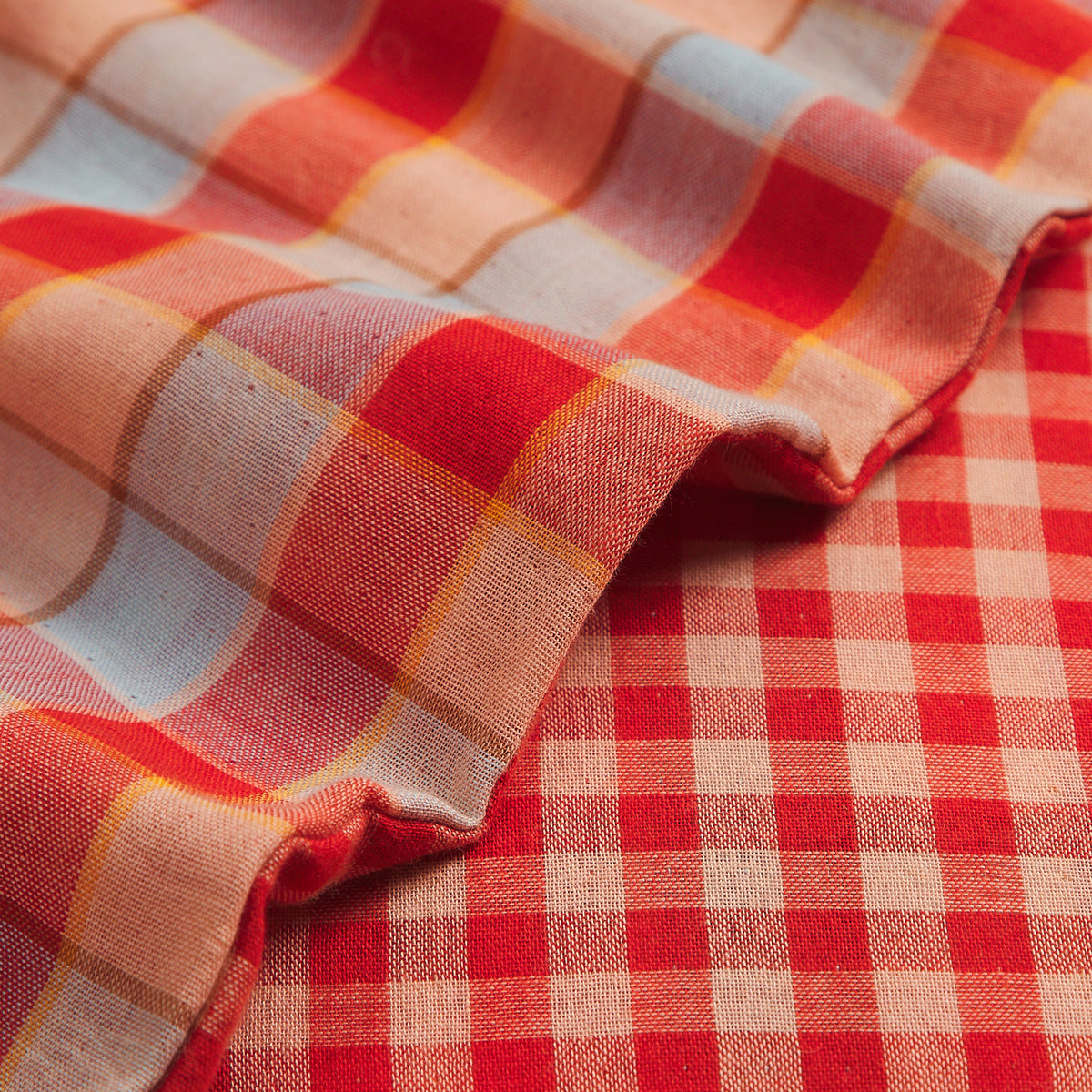 Otis Cotton Pillowcase Set - Poppy