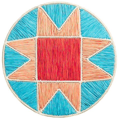 Harriet Placemat - Turquoise