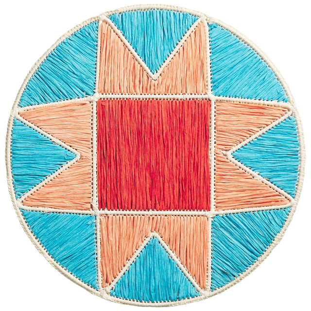 Harriet Placemat - Turquoise