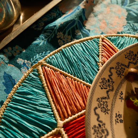 Harriet Placemat - Turquoise