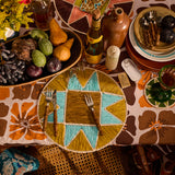 Harriet Placemat - Ochre