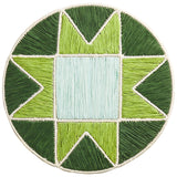 Harriet Placemat - Hunter Green