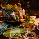 Harriet Placemat - Hunter Green