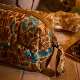 Magnolia Travel Pouch - Turquoise