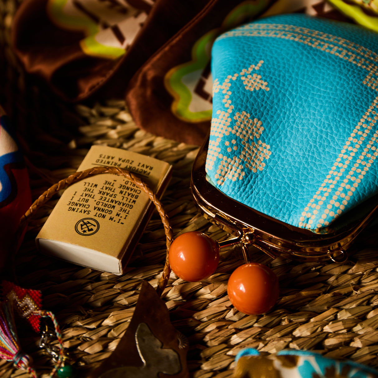 Bonny Small Purse - Turquoise