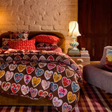 Loretta Cotton Quilt Cover - Umber Queen