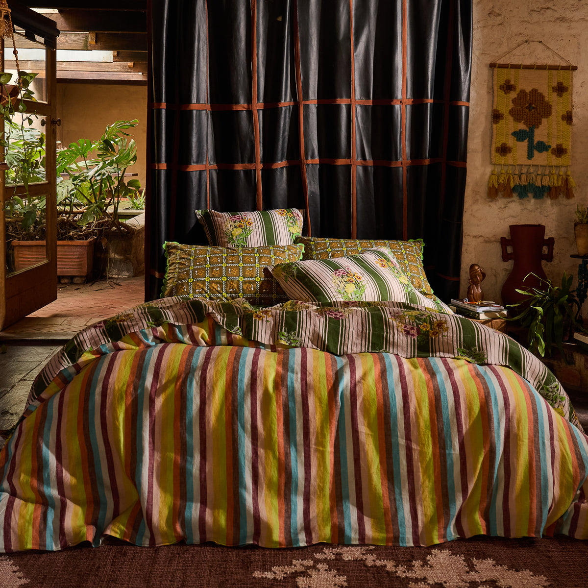 Tilda Linen Quilt Cover Single
