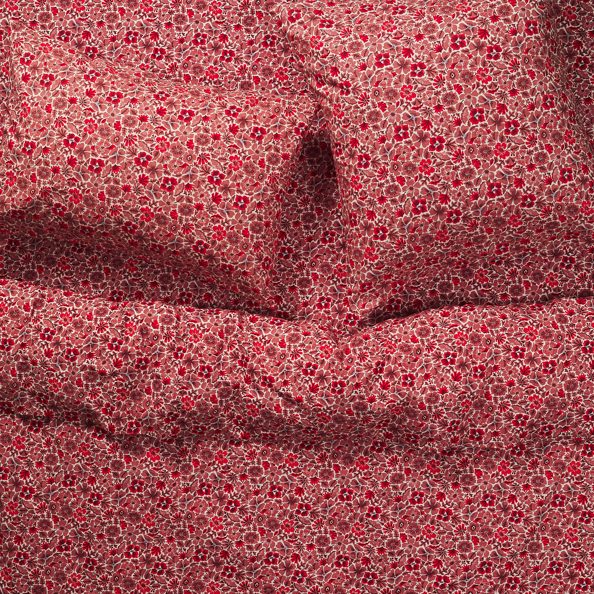 Magnolia Cotton Quilt Cover - Poppy Single